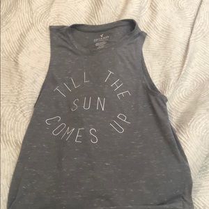 “Till The Sun Comes Up” American Eagle tank